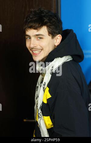 Timothee Chalamet beim „A Complete Unknown“ Photocall im Rahmen der 75. Festival international du film de Berlinale AM 14.02.2025 à Berlin Banque D'Images