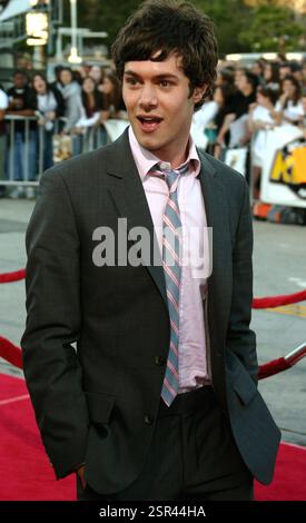 Adam Brody à la première de 'Mr.Et Mme Smith', qui s'est tenue au Mann's Village Theatre de Westwood, aux États-Unis, le 7 juin 2005. Banque D'Images