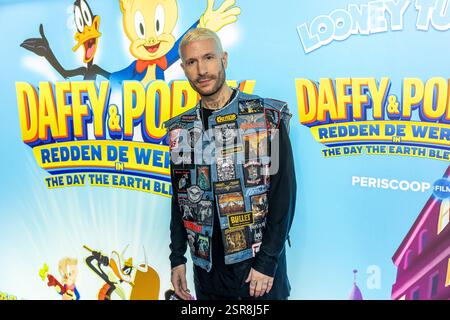 Amsterdam, pays-Bas, 2025-02-15 10:16:40 15-02-2025, Pathe Arena, Amsterdam, NLD. Premiere Looney Tunes : le jour où la Terre a explosé. Photo : Don Diablo. Photo : NL Beeld / David Heukers crédit : NL Beeld / Heukers Media Banque D'Images
