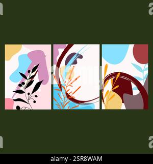 Botanical Roses modèle d'invitation à la douche de mariée Illustration de Vecteur