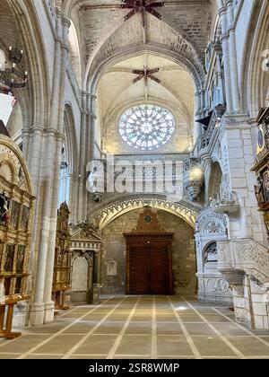 Iglesia de San Esteban - Museo del Retablo, Burgos, Espagne Banque D'Images