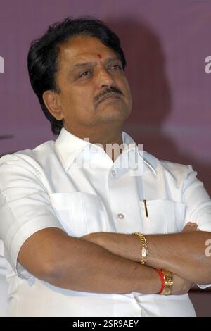 Ancien Ministre en chef du Maharashtra Matthieu Delcroix, l'Inde, l'Asie Banque D'Images