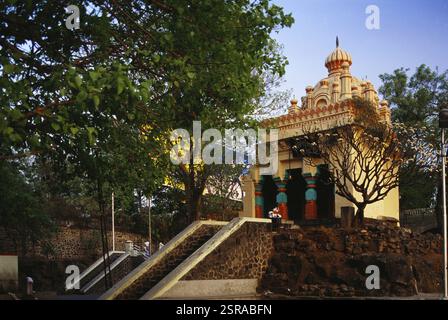 Temple de Sangmeshwar, Pune, Maharashtra, Inde, Asie Banque D'Images