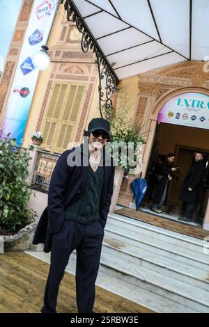 Concert de musique - VILLA NOBEL -SANREMO 2025 - GLI OSPITI DEL 13/02 ERMAL META invités de Villa Nobel à Sanremo pendant VILLA NOBEL -SANREMO 2025 - GLI OSPITI DEL 13/02, concert de musique à SANREMO, Italie, 13 février 2025 SANREMO SANREMO Italie Copyright : xRenataxRoattinox/xLiveMediax LPM 1731482 Banque D'Images