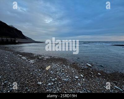 Axmouth, Seaton, Devon - on regarde vers l'est Banque D'Images