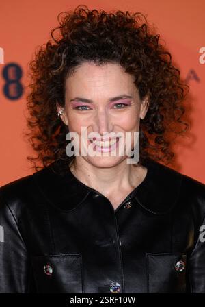 Londres, Royaume-Uni. 15 février 2025. Coralie Fargea arrive au EE BAFTA film Awards Nominees’ Party 2025, The National Gallery. Crédit : Doug Peters/EMPICS/Alamy Live News Banque D'Images