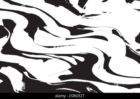 Fond de texture de papier. Grunge noir et blanc. Texture de superposition Distress. Concept abstrait de poussière de surface et de fond de mur sale rugueux. Usé, déchiré Illustration de Vecteur