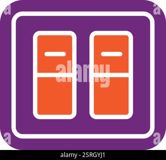 Illustration de la conception de l'icône de vecteur de changement Illustration de Vecteur