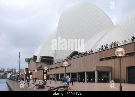 L'Opéra de Sydney, symbole de l'esprit artistique australien Banque D'Images