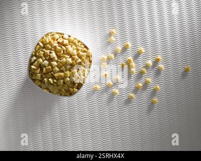 Cheeslings Inde Banque D'Images