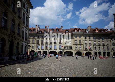 Berne, Suisse - 03 août 2024. Cathédrale de Berne. Banque D'Images