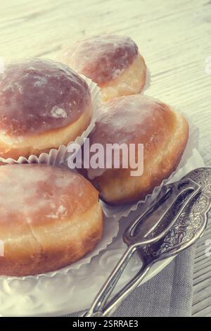 Beignet - style vintage Banque D'Images