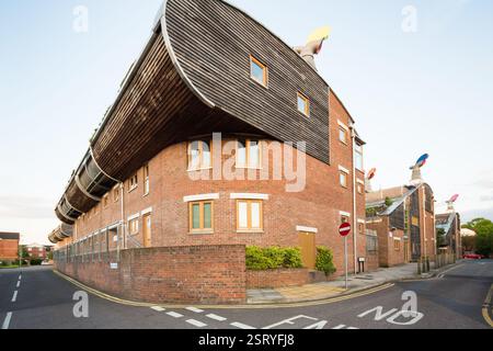 Beddington Zero Energy Development à Hackbridge, Sutton, Londres Banque D'Images