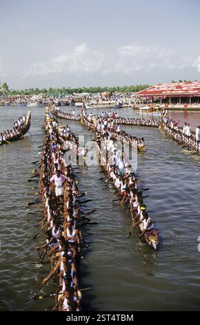 Nehru Boat Race, Allappuzha, Kerala, Inde, Asie Banque D'Images