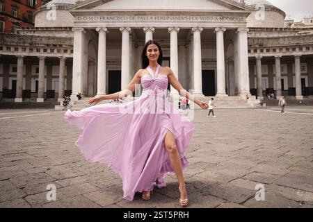 Napoli, Italie. 11 mai 2023. Foto Marco Alpozzi /LaPresse 11 Maggio 2023 - Napoli, Italia - Sport - Ciclismo - Giro d'Italia 2023 - Edizione 106 - Tappa 6 - Napoli - Napoli Nella foto : Eleonora Incardona 11 mai 2023 Napoli, Italie - Sport - cyclisme - Giro d'Italia 2023 - 106ème édition - Etape 6 - Napoli - Napoli dans la photo : Eleonora Incardona crédit : LaPresse/Alamy Live News Banque D'Images