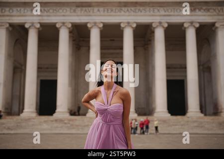 Napoli, Italie. 11 mai 2023. Foto Marco Alpozzi /LaPresse 11 Maggio 2023 - Napoli, Italia - Sport - Ciclismo - Giro d'Italia 2023 - Edizione 106 - Tappa 6 - Napoli - Napoli Nella foto : Eleonora Incardona 11 mai 2023 Napoli, Italie - Sport - cyclisme - Giro d'Italia 2023 - 106ème édition - Etape 6 - Napoli - Napoli dans la photo : Eleonora Incardona crédit : LaPresse/Alamy Live News Banque D'Images