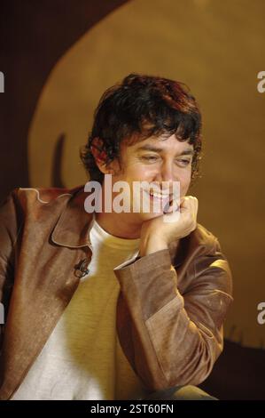 Asie du Sud Indian Bollywood film Star Actor Aamir Khan Model Release non disponible, Inde, Asie Banque D'Images