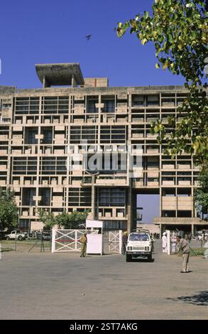 Complexe de capitales du Secrétariat, territoire de l'Union de Chandigarh, Inde, Asie Banque D'Images