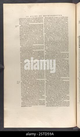 Le troisième volume de la Géographie fait partie de la Collection topographique du roi BL, qui présente des cartes et des vues géographiques du XVIe au XIXe siècle. Le volume présente des œuvres cartographiques historiques, en se concentrant sur les régions européennes. Banque D'Images