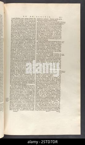 Le troisième volume de la Géographie fait partie de la Collection topographique du roi BL, qui présente des cartes et des vues géographiques du XVIe au XIXe siècle. Le volume présente des œuvres cartographiques historiques, en se concentrant sur les régions européennes. Banque D'Images