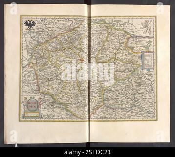 Le troisième volume de la Collection topographique de BL King, comprenant des cartes géographiques, des illustrations détaillées et des caractéristiques topographiques. Une ressource historique pour l'étude de la géographie et de la cartographie. Banque D'Images