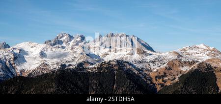 station de ski monte zoncolan en italie Banque D'Images