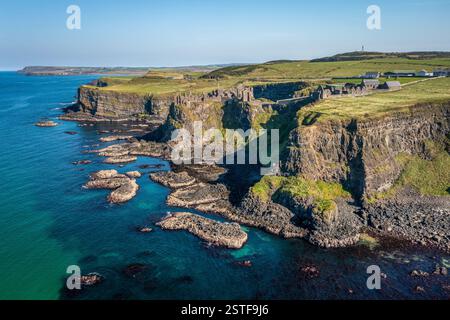 White Rocks Portrush, Antrim, Irlande du Nord Royaume-Uni Banque D'Images