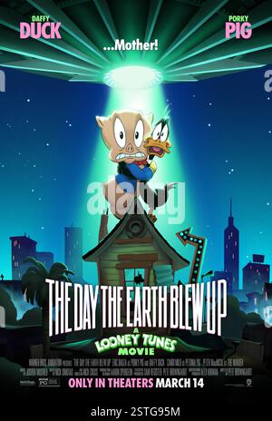 Le jour où la Terre a explosé : un film Looney Tunes (2024) AFFICHE * Filmstill - usage éditorial seulement * Voir instructions spéciales. Image CAP/TFS fournie Banque D'Images