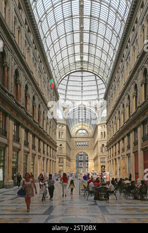 Galleria Umberto i Napoli Banque D'Images