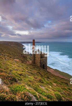 Papule Coates tin mine Banque D'Images