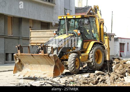 Chargeuse-pelleteuse Banque D'Images