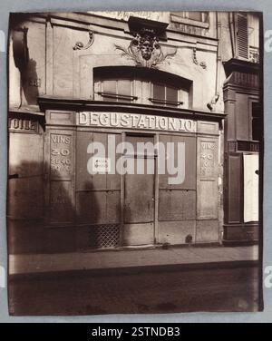 Atget, Eugène (Jean Eugène Auguste Atget, dit) (Libourne, 12–02–1857 - Paris, 04–08–1927), photographe en 1911 Banque D'Images