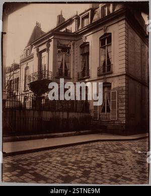 Photographie prise par Eugène Atget en 1952, représentant les rues et l'atmosphère de Paris à cette époque. Acquis en 1952. Banque D'Images