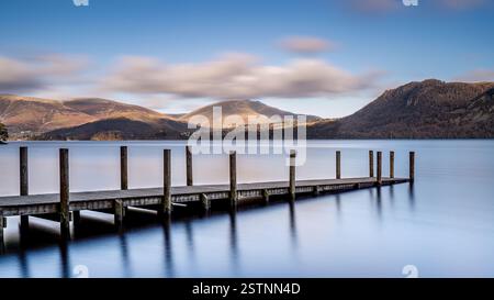 High Brandlehow Landing, Derwentwater, Cumbria Banque D'Images