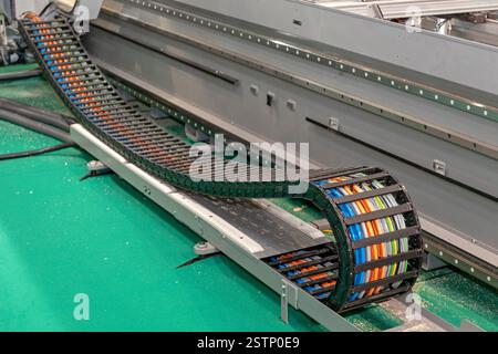 Porte-câbles Banque D'Images