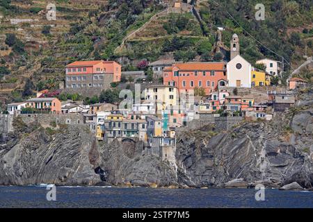 Vernazza Ligurie Banque D'Images