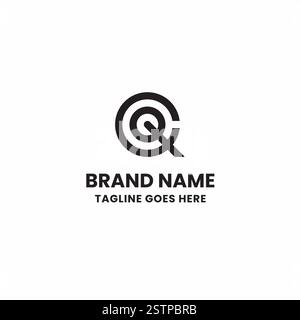 Logo d'icône technique abstrait Illustration de Vecteur