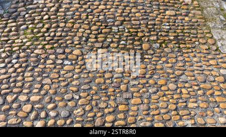 Pebbles Stone Road Banque D'Images