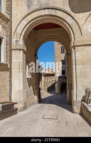 Arch Gate San Marino Banque D'Images