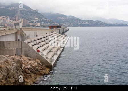 Solarium Beach Sea Banque D'Images