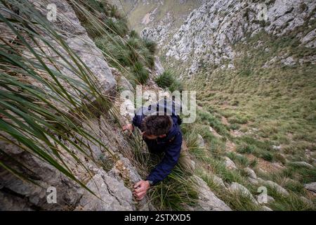 Route directe vers Morro den Pelut Banque D'Images