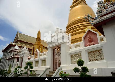 Wat Bowonniwet, Bangkok, Thaïlande Banque D'Images