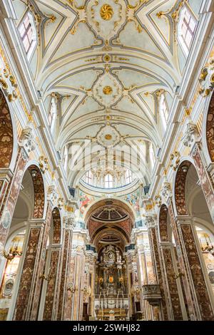 Cathédrale de Madonna della Madhmadia à Monopoli, Italie Banque D'Images