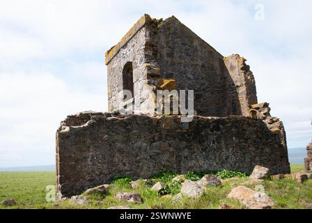Anciennes ruines de bagnards en Tasmanie Banque D'Images