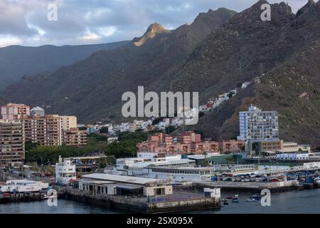 Port Santa Cruize de Tenerife, Espagne Banque D'Images
