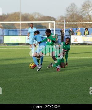 Brentwood uk Essex 22 février 2025 Brentwood Town club de football ISTHMIAN LEAGUE- NORTH DIVISION Brentwood Town V Haringey Borough 1-0 à Brentwood crédit : Richard Lincoln/Alamy Live News Banque D'Images