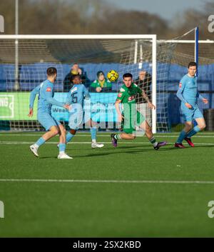 Brentwood uk Essex 22 février 2025 Brentwood Town club de football ISTHMIAN LEAGUE- NORTH DIVISION Brentwood Town V Haringey Borough 1-0 à Brentwood crédit : Richard Lincoln/Alamy Live News Banque D'Images
