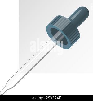 Vaccination - maquette Dropper - Illustration du stock comme fichier EPS 10 Illustration de Vecteur