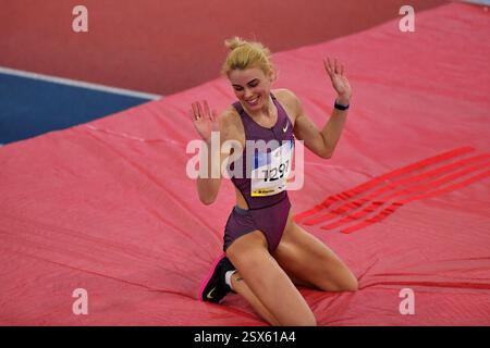Yuliya Levchenko (Ukraine). High Jump femmes finales. Championnats du
