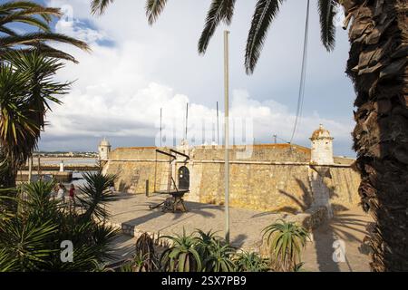 Fort Pont de Bandiera, Lagos, Algarve, Portugal, Europe Banque D'Images